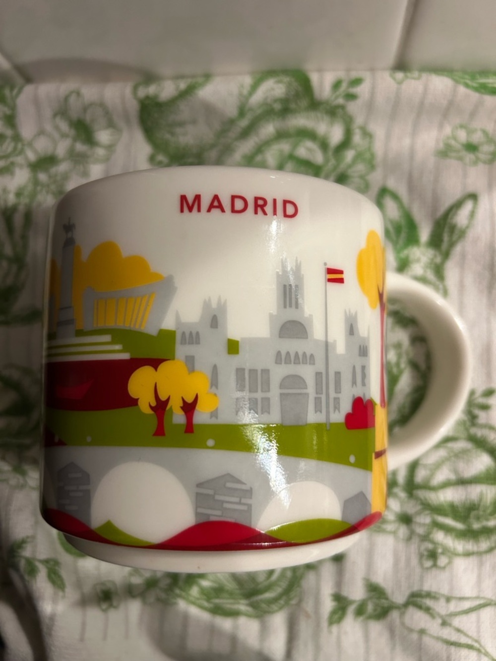 Starbucks You Are Here Mug Madrid Spain